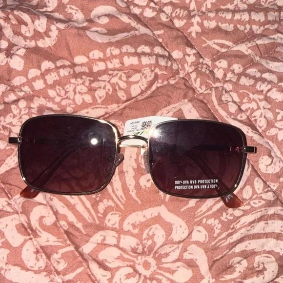 Speedo Junior Expanded View Mask - Orange and Blue & aerie aviator sunglasses - Picture 4 of 4